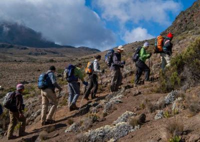Kusudi La Kilimanjaro Climb On Route