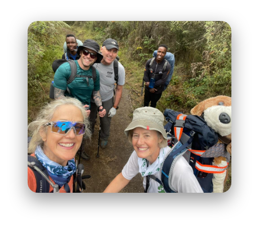 Team hiking | Kusudi La Team hiking | Kusudi La