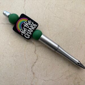 Be The Change Pen (Silver)